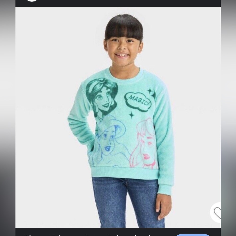 Disney Princess Retro Reimagined Woobie Pullover Sweatshirt